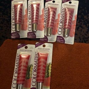 COLORMATES Swirl Raspberry Juicy Lipgloss 67117 & Watermelon & Lipstick